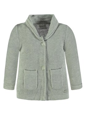 Kanz Kanz Sweter 1722877-8095 Szary Basic Fit