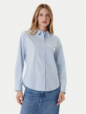 Tommy Hilfiger Tommy Hilfiger Koszula Ess WW0WW47169 Błękitny Regular Fit