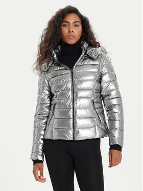 Morgan Morgan Giubbotto invernale 242-GELOLA Argento Regular Fit