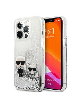 KARL LAGERFELD KARL LAGERFELD Etui na telefon iPhone 13 Pro Srebrny