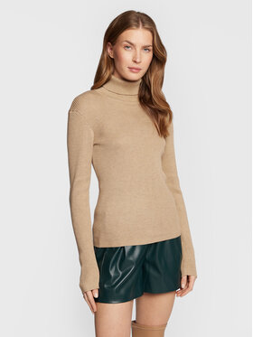 Bruuns Bazaar Bruuns Bazaar Rolák Calla Batilda BBW3024 Hnědá Slim Fit
