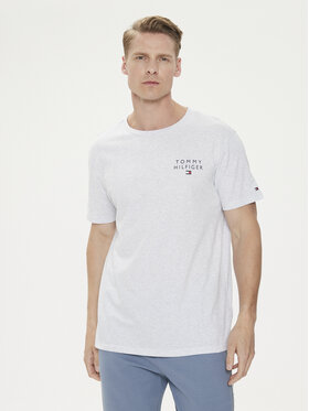 Tommy Hilfiger Tommy Hilfiger Tricou Logo UM0UM02916 Gri Regular Fit