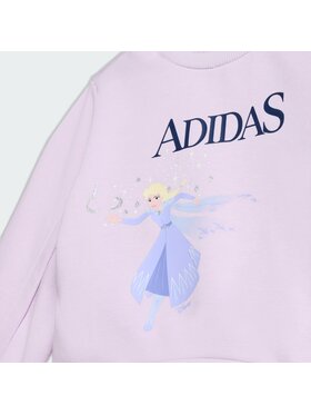 adidas adidas Komplet dziecięcy 158717 Fioletowy Slim Fit