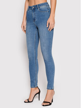 Morgan Morgan Blugi 212-PAM Albastru Skinny Fit