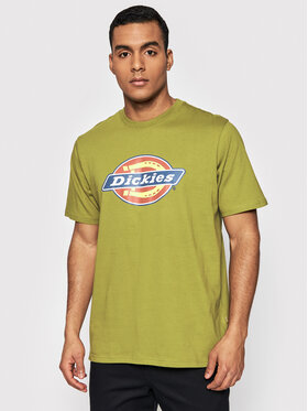 Dickies Dickies T-Shirt Icon Logo DK0A4XC9C32 Zelená Regular Fit