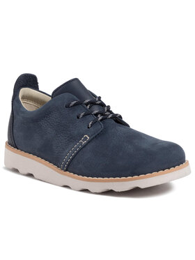 Clarks Clarks Półbuty Crown Park K 261405196 Granatowy