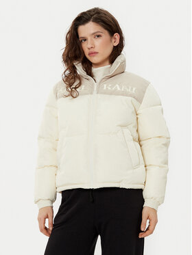 Karl Kani Karl Kani Winterjacke Retro Essential 61760016 Écru Regular Fit