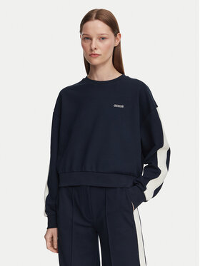 Guess Guess Суитшърт V6YQ10 K4291 Тъмносин Regular Fit