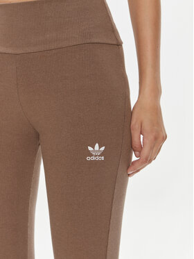 Adidas Pletene Hlače Essentials IR5945 Smeđa Flare Fit