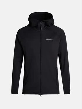 Peak Performance Peak Performance Bluza Chill Light Zip Hood Czarny Standard Fit