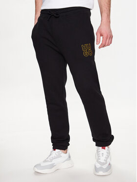Hugo Hugo Sportinės kelnės Demu 50482855 Juoda Regular Fit