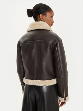 Μπουφάν από απομίμηση δέρματος Fracomina φωτογραφία