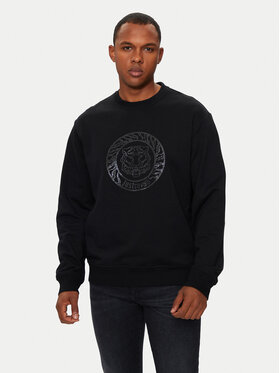 Just Cavalli Just Cavalli Sweatshirt 77OAIT03 Schwarz Regular Fit