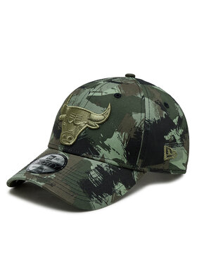 New Era New Era Шапка Painted Aop 940 Bulls 60364494 Каки