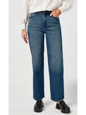 Wrangler Wrangler Jeansy Loose Straight Niebieski Loose Fit