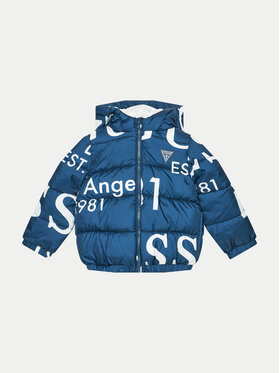Guess Guess Giubbotto piumino H4BT00 WCFM0 Blu Regular Fit