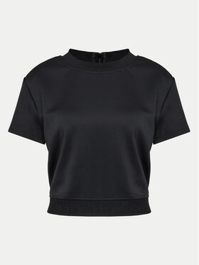 DKNY DKNY Tričko P4AHSWLV Čierna Regular Fit