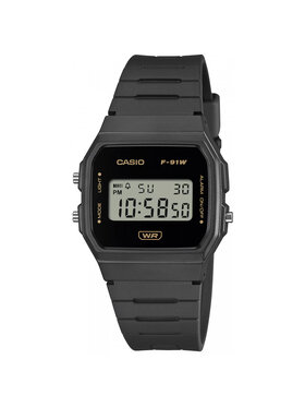 Casio Casio Zegarek F-91WB-8AEF Szary