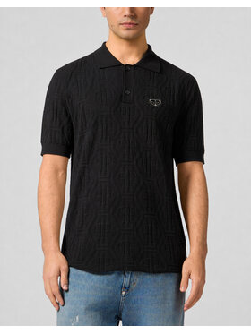 PHILIPP PLEIN PHILIPP PLEIN Polokošile 31668 Černá Slim Fit