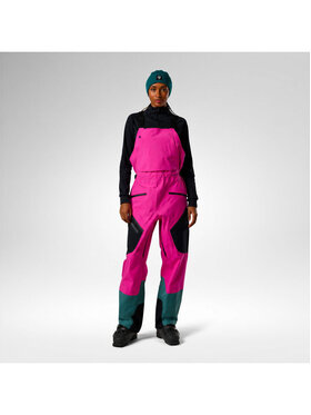 Rossignol Rossignol Spodnie narciarskie W Proclivity 3L Bib Pant Różowy Relaxed Fit