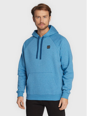 Under Armour Under Armour Džemperis ar kapuci Ua Rival 1357092 Zils Loose Fit
