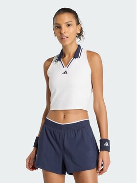 adidas adidas Koszulka techniczna 163234 Biały Slim Fit