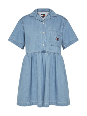 Tommy Jeans Tommy Jeans Džinsinė suknelė DW0DW20372 Mėlyna Relaxed Fit