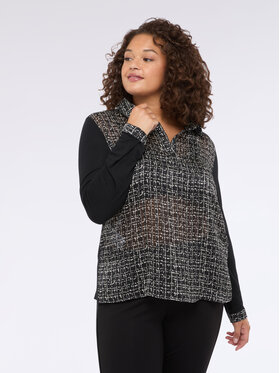 Fiorella Rubino Fiorella Rubino T-shirt G02FL008841N0Z3 Nero Regular Fit