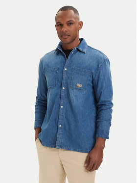 KARL LAGERFELD KARL LAGERFELD Džinsa krekls 605903 562876 Zils Regular Fit