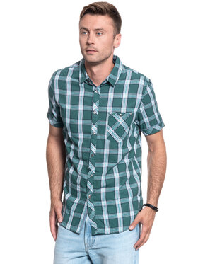 Mustang Mustang Camicia COLLIN CHECK SHIRT Bianco Regular Fit