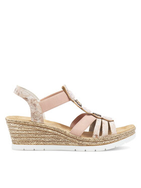 Rieker Rieker Sandali 619B2-31 Rosa