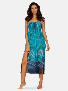 Feba Feba Vestito da spiaggia F43 Turchese