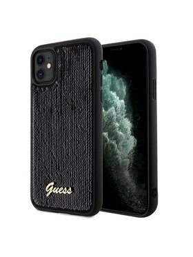 Guess Guess Etui na telefon iPhone 11 / Xr Czarny
