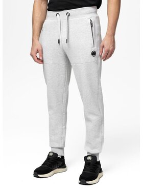 PITBULL PITBULL Spodnie dresowe SMALL LOGO HD Szary Regular Fit