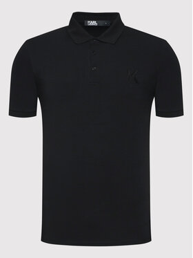 KARL LAGERFELD Polo 745890 Crna Regular Fit