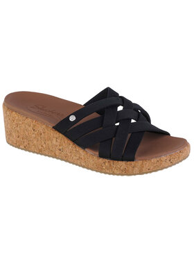 Skechers Skechers Klapki Skechers Arch Fit Beverlee Czarny