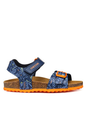 Geox Geox Sandale J Ghita J028LB 06A54 C4243 S Tamnoplava