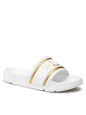 Fila Fila Klapki Morro Bay Logo Slipper Wmn FFW0102.13069 Biały