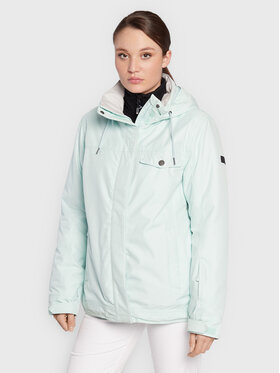 Roxy Roxy Slēpošanas jaka Biilie ERJTJ03359 Zaļš Regular Fit