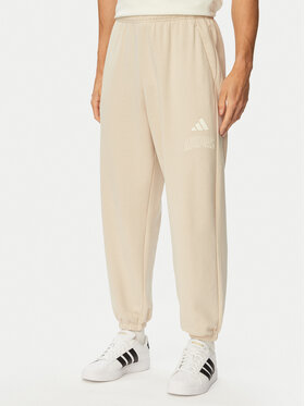 adidas adidas Jogginghose Seasonal Essentials Collegiate French Terry Cuffed KF4265 Beige Regular Fit