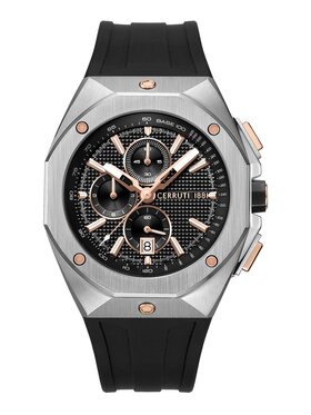 Cerruti 1881 Cerruti 1881 Zegarek Cerruti-CIWGO0073201 Czarny