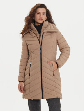 DKNY DKNY Winterjacke DLEMPN46 Braun Slim Fit