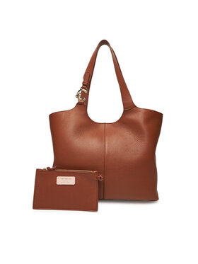 Coccinelle Coccinelle Kabelka SHA Coccinelle C-Easy E1 SHA 11 01 01 Hnědá