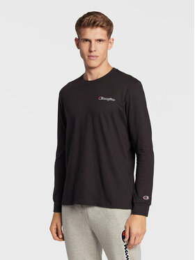 Champion Champion S dlhými rukávmi Crewneck 217868 Čierna Regular Fit