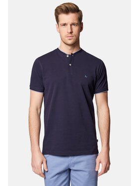 Lancerto Lancerto Polo Robbie PO073124000015 Granatowy Regular Fit