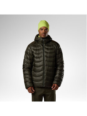 Rossignol Rossignol Kurtka puchowa M Verok Down Hoodie Jacket Zielony Regular Fit