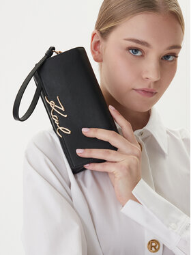 KARL LAGERFELD KARL LAGERFELD Portafoglio B1W32033 Nero