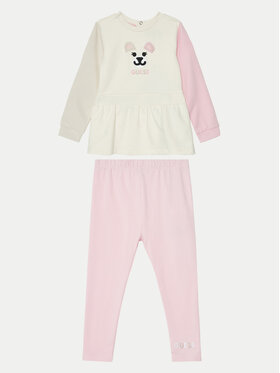 Guess Guess Dječji set A5RG01 KA6R4 Écru Regular Fit