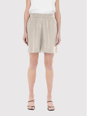 ONLY ONLY Pantalon scurți din material Tokyo 15259587 Bej Relaxed Fit