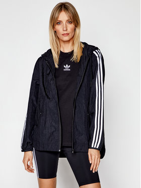 adidas adidas Giacca a vento Windbreaker GN2780 Nero Loose Fit